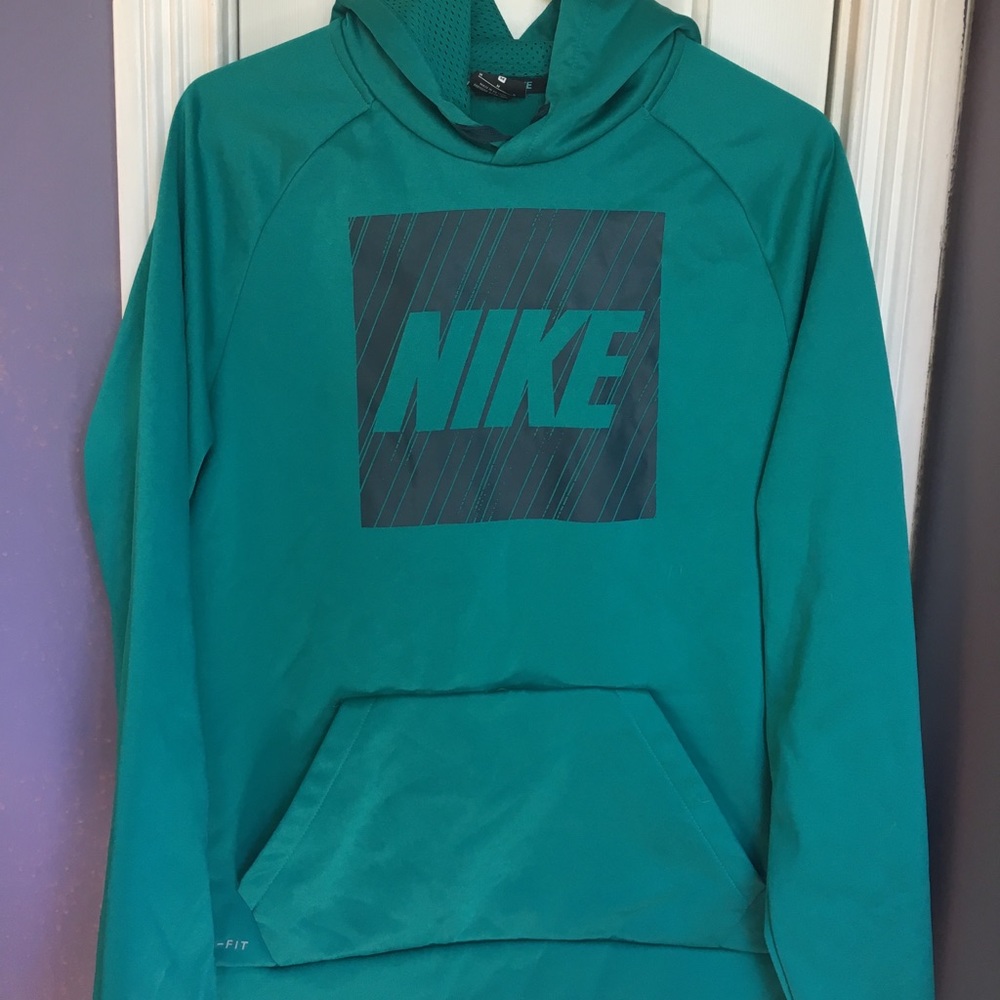 Nike hoodie size M. Decal is in perfect shape.